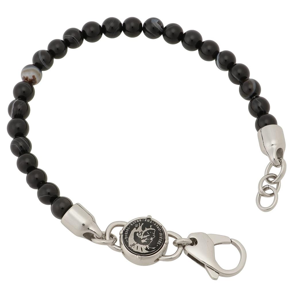 Diesel Braveman Mohawk Beaded Bracelet DX0848040 [Parallel Import]