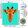 5D Diamond Painting Geometric Animals DIY Diamond Embroidery Rhinestone Home Decoration