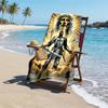 Cross Templars Knight Fashion Beach Towel: Ideal for Summer Adventures Soft, Absorbent and Quick Drying Suitable for Swimming and Bathing