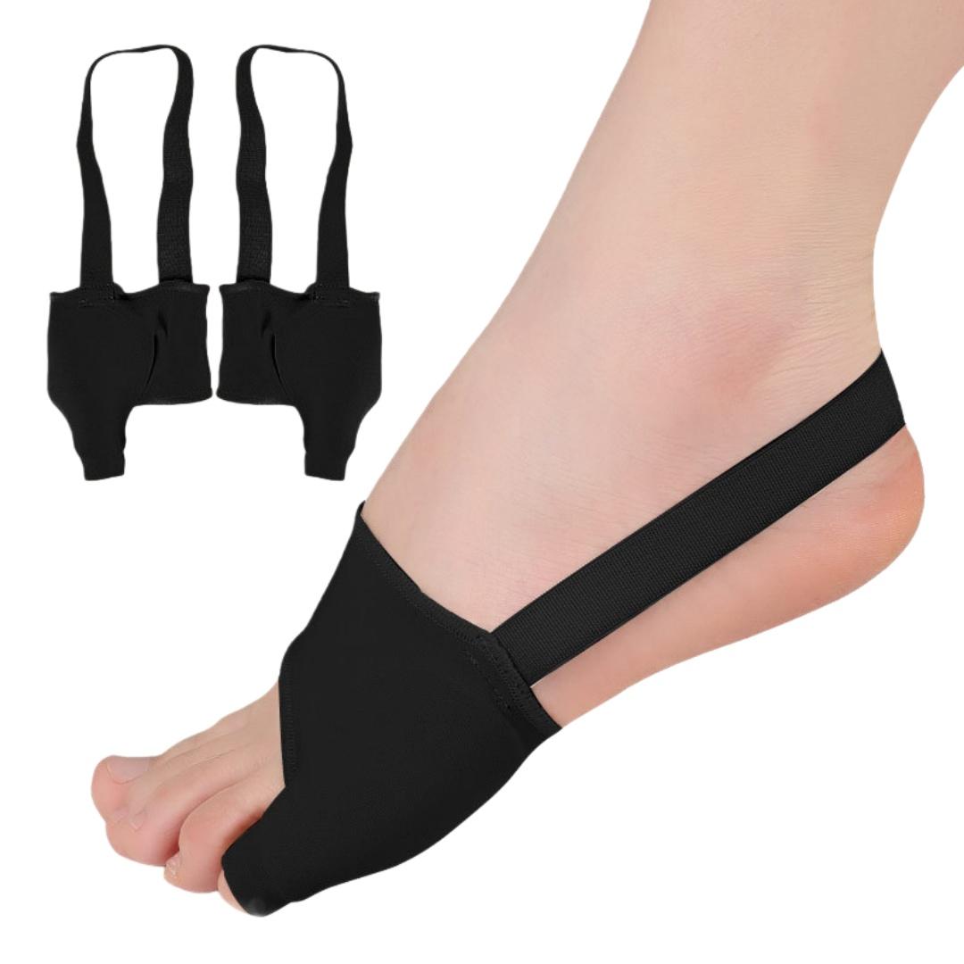 

1Pair Adjustable Foot Protective Sleeve Toe Separator Little Toe Bunion Corrector Toe Straightener Hallux Valgus Foot Protector L