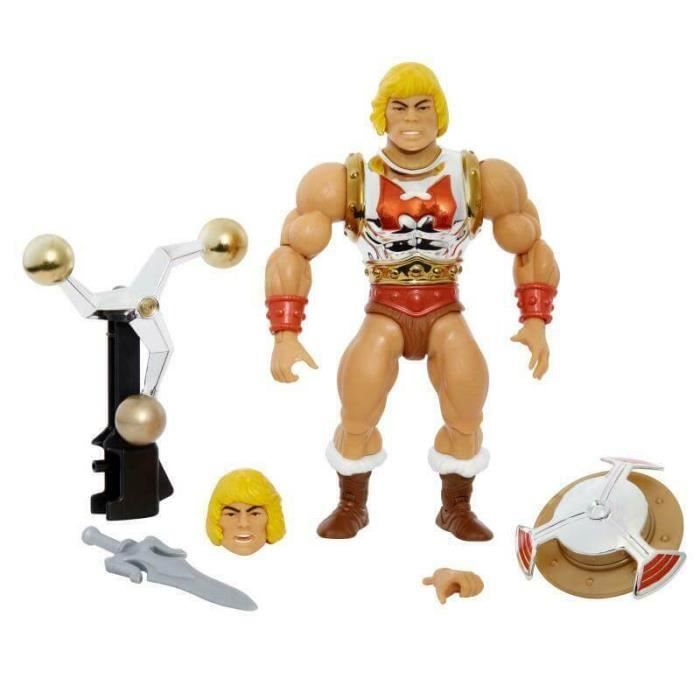 Maitre De l'Univers - Musclor Deluxe Origins - Figurines D'action - 6 Ans Et +