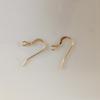 High Quality 14K Gold Filled Ear Hook Wires for DIY Handmade Jewelry Making Supplies
