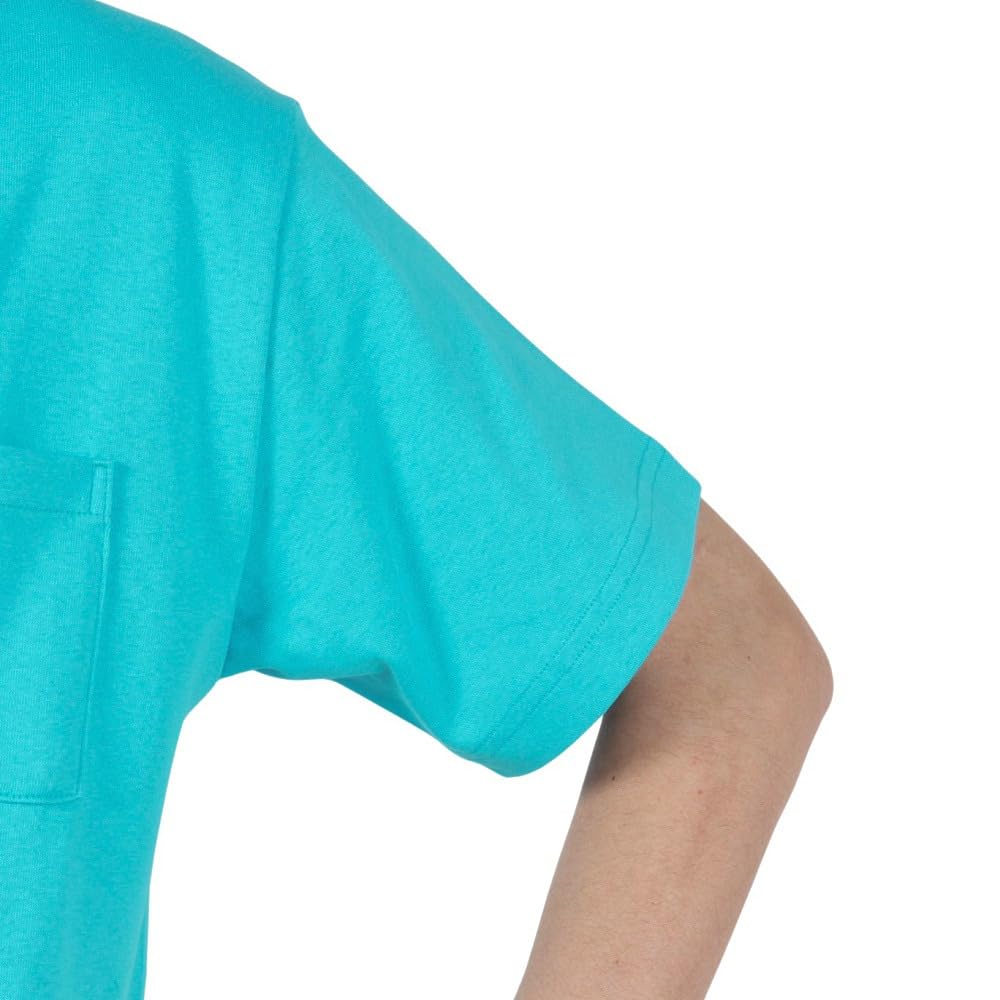 Helly Hansen HH62417 Wave Blue Short Sleeve T-Shirt with Be With Water Logo, Quick-Drying, UV Protection, Unisex, Size M