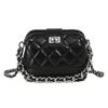 Lingge Crossbody Bag, Small Fragrant Chain Women's Bag, Fashionable Bags, Elegant Commuting Cross-border Box Bag, Single Shoulder