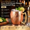 304 Stainless Steel Hammered Cocktail Mug
