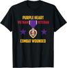 Purple Heart Vietnam Veteran T-Shirt Size S-5XL