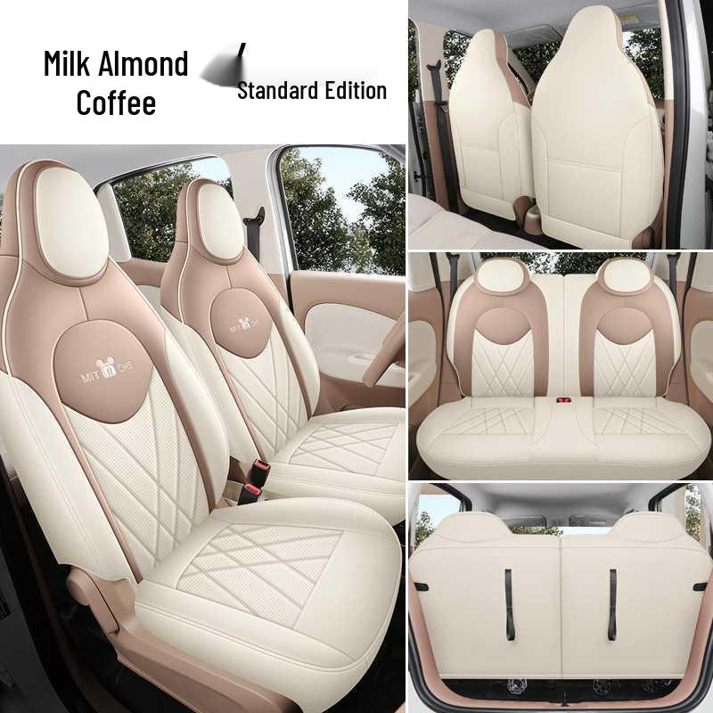2025 Wuling Hongguang Mini EV Full-Cover Seat Covers, Four-Door, All-Season Car Interior Decor