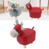 Animal Footstools Prevent Slip Cute Cartoon Giraffe Shape Soft Small Kids Stools for Home