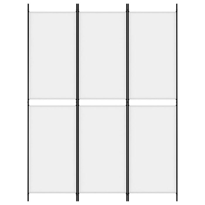 VidaXL Room Divider 3 Panels Folding Room Separator Privacy Screen Partition Decoration Living Room 350226