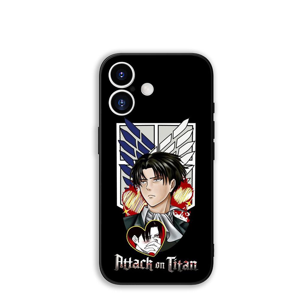 

Cover Levi Attacks on titan Eren Jaeger for Xiaomi Poco F7 F6 F8 Ultra F5 X7 X6 X5 X3 NFC M7 M6 Pro C85 C75 C65 C71 C61 Case Poco F7 Ultra