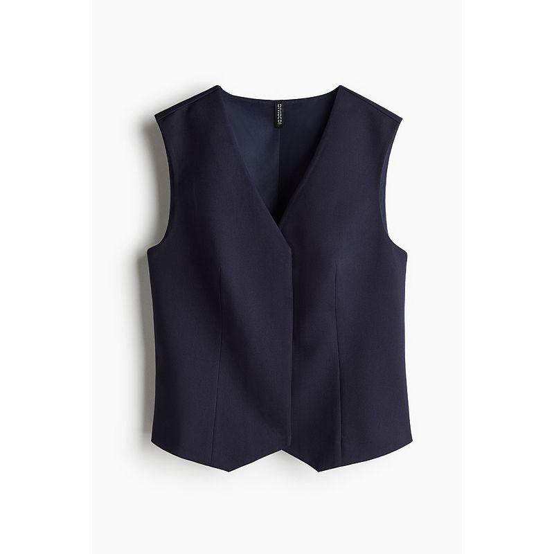 

HM Женский жилет Летний Формальный Модный Удобный Простой Костюм Жилет Жилет 1225488 Navy blue 155/80(XS)