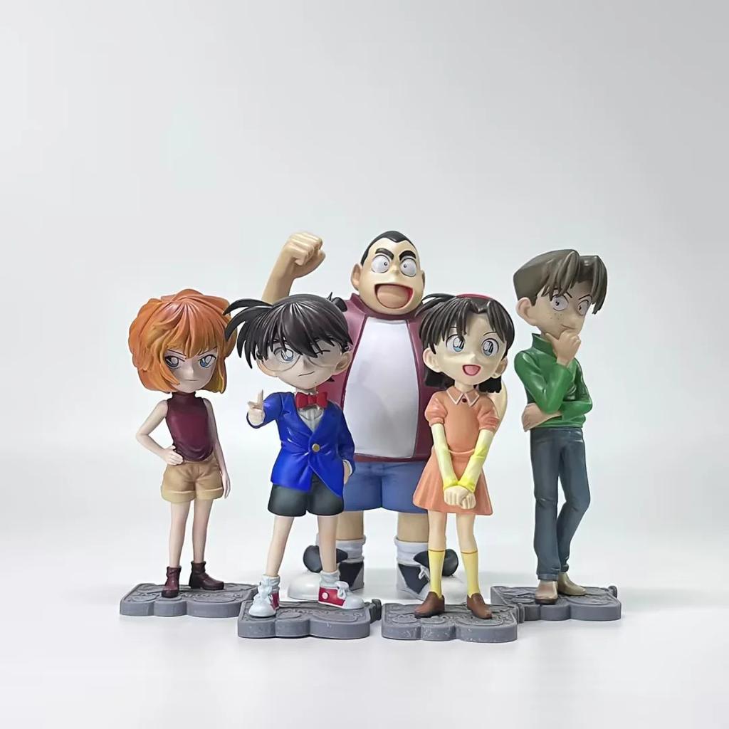 Kudo Shinichi Gk Junior Detective Team, Haihara Ai, Ayumi, Mitsuhiko, Model Ornament Boxed Figure