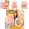 Adorable Lulu Pig Plush Toy Wholesale New Bread Toast Pig Stuffed Animal Doll Birthday Gift Pillow