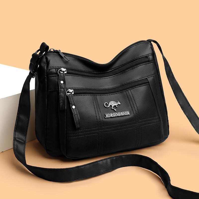 Módní tištěná crossbody taška pro ženy a taška přes jedno rameno pro matky středního věku