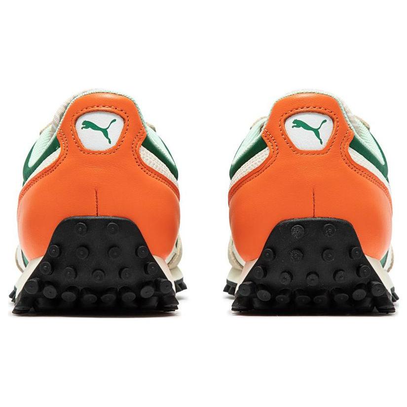 New Puma Fast Rider Beige Green Orange 393993-01