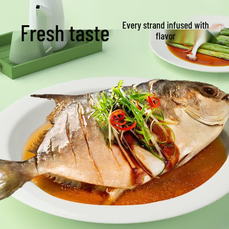 Qianhe Gedämpfter Fisch Sojasauce (Gebraut), 3 x 435 ml