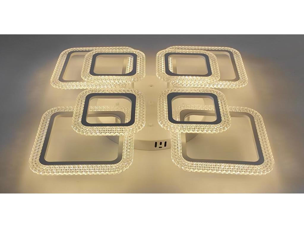 Modern Minimalist Acrylic LED Ceiling Light for Living Room