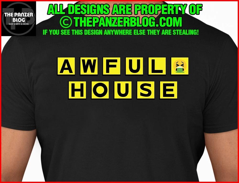 Awful House T-Shirt Restaurant Parody M