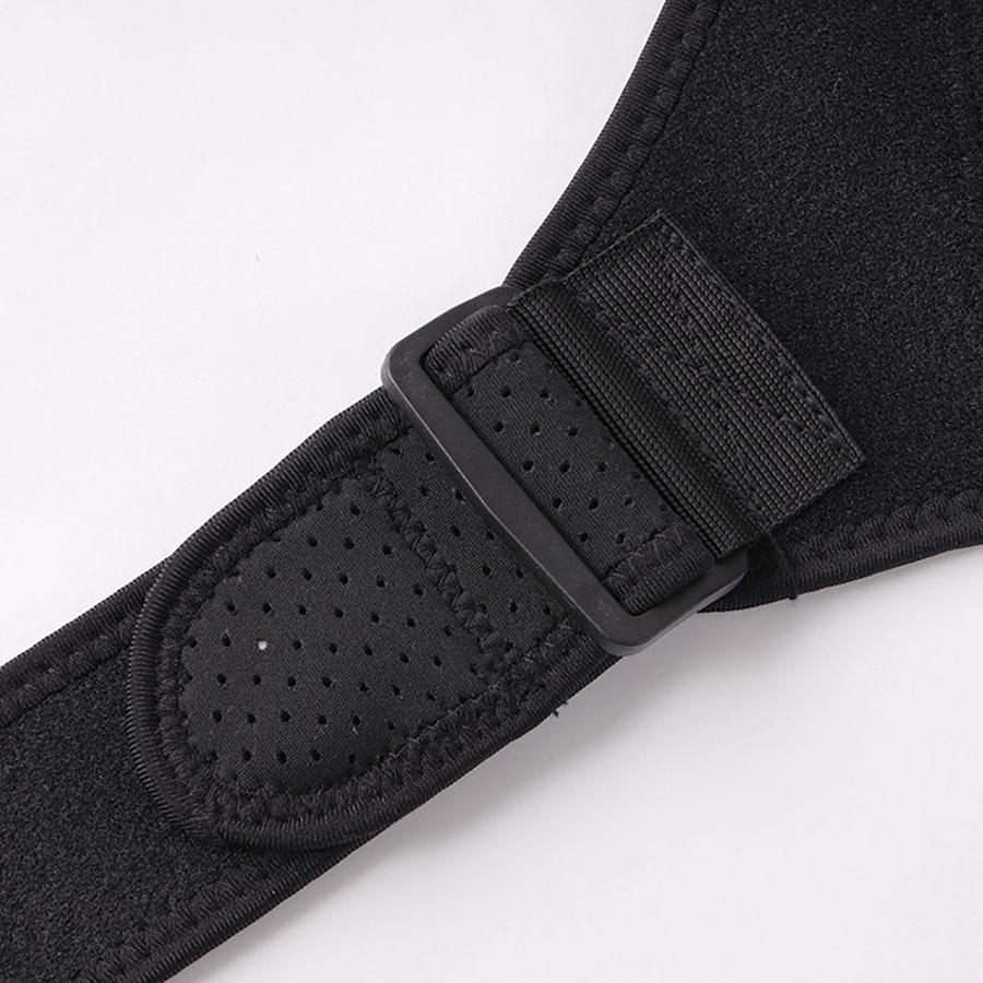 Electronic Shoulder Wrap Pad Brace Heated Support Hot Therapy Pain Relief Belt