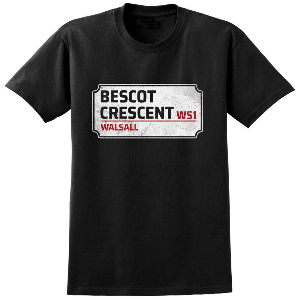 Walsall Inspired Football Ground T-shirt Retro Road Street Sign Tees FC S