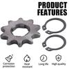 420-10T Sprocket Front Sprocket for Bike Dirt Pit Bike mini ATV 4-Wheeler Universal Motorcycle