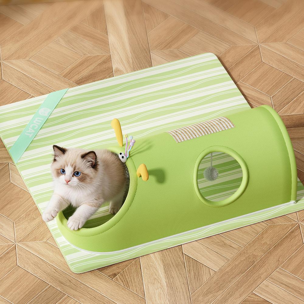 Tunnel Bed Mat Four Seasons Universal Scratching Board Pad House Summer Dog House Shelter House Semi-Closed