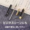 [Zenshell] Ballpoint Pen Premium Metal 0.5mm Oil-Based black Ink Business Signature Signing Heavy Feel Smooth With 2 Refills Stylish Gift for Men