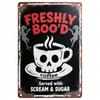 Retro Metal Wall Plaque Vintage Tin Sign Decor