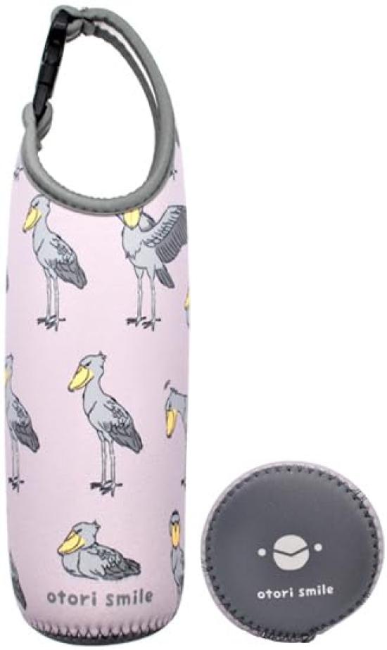 

Shoebill Purple Water Bottle Cover, PET Bottle Case, Kotori Smile [kotori smile]