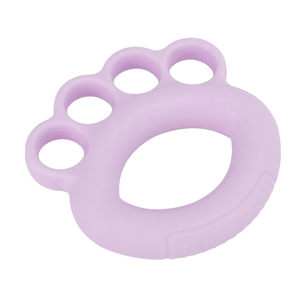 Finger Strength Trainer Hand Grip Exerciser Strengthener Silicone for Children AdultPurple