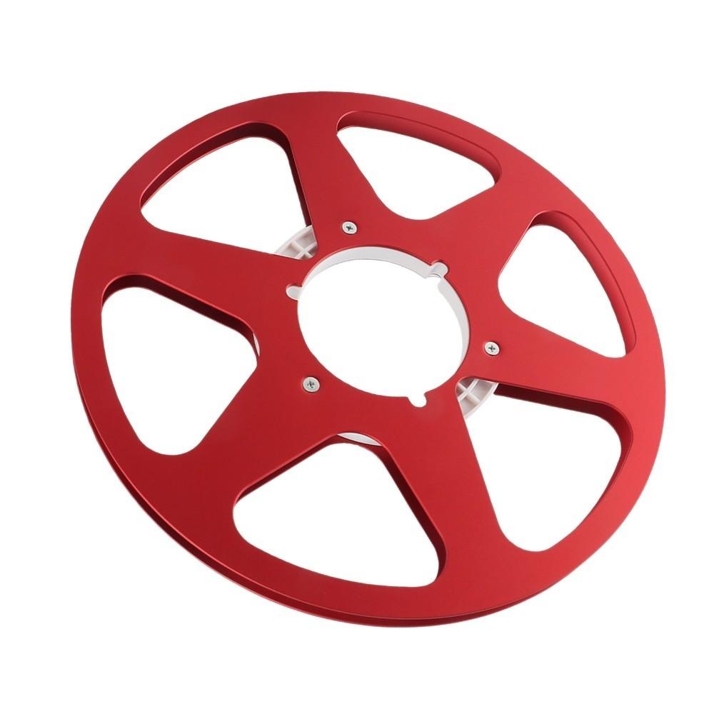 6-Hole Recording Tape Reel 1/4 10.5 Inch for NAB Flange Open Reel Spool For Tape Recorders