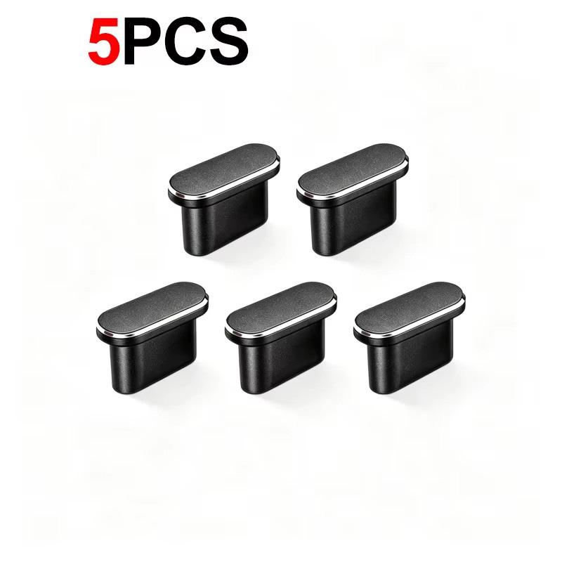 1-5Pcs Metal USB Type C Dust Plug For iPhone 18 17 16 Pro Max Mobile Phone Type-C Charging Port Protector Cover Cap Stopper2