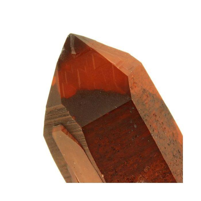 Pierres et Minéraux. Quartz rouge. 422.0 ct. Orange River, Warmbad, Namibie.