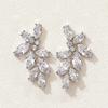 New Crystal Pendant Earrings with Zirconia Gorgeous Girls' Wedding Party Fashion Jewelry Light Luxury Personalized