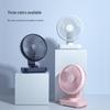Mini USB Charging Fan with Low Noise, 4000mAh Battery, Ideal for Students and Offices