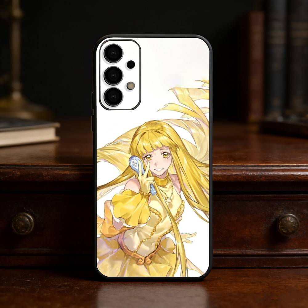 Mermaid Melody Pichi Pitch Handyhülle Für Samsung S25,S24,S21,S22,S23,S30,Ultra,S20,Plus,Fe,Lite Schwarzes Gehäuse