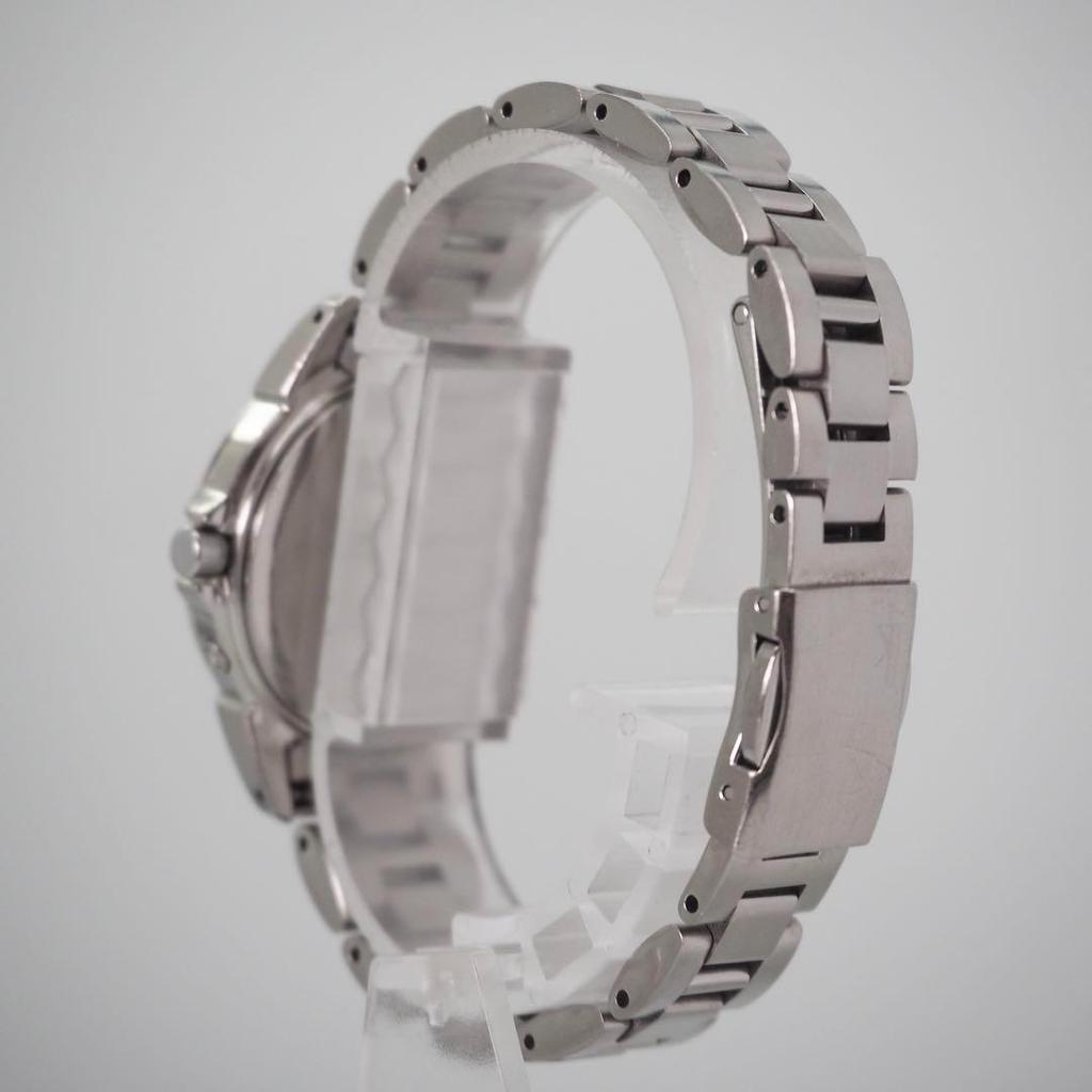 [USED] 216 SEIKO LK Lucia Watch, Radio-Controlled Solar, Black, Women's