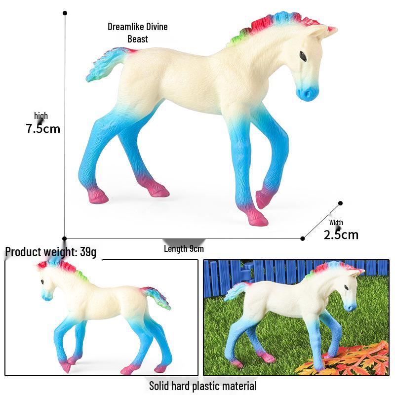 Mythical Creatures Model Toys: Unicorns, Pegasus, and Elves