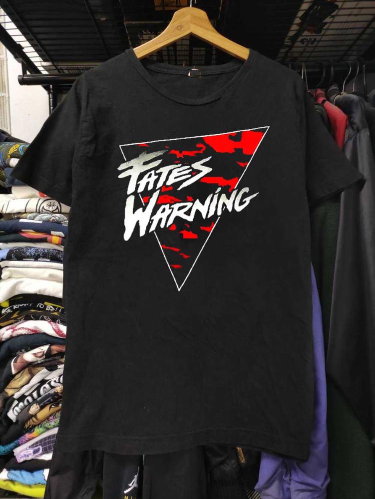 Rare! Fates Warning Band Logo Shirt Unisex S to 5XL  SG397 Unisex T-Shirt XXL
