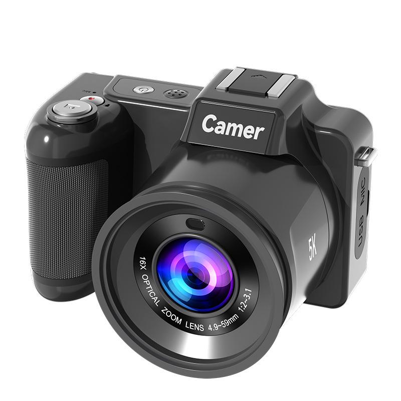 

New 5K HD Digital Mirrorless Camera: Student & Travel-Friendly Selfie Camera чорний