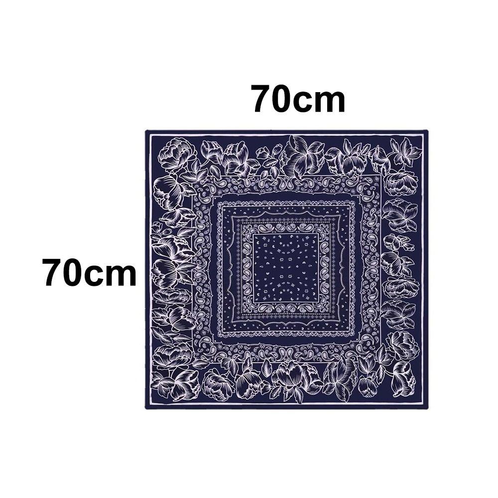 70x70CM Hijab Scarf Oversized Square Scarves Headwear Fashion Bandana Scarf