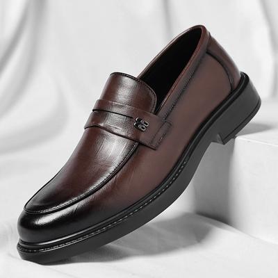 Scarpe da uomo di alta qualità, scarpe da lavoro da uomo alla moda, scarpe italiane fatte a mano, mocassini in vera pelle, slip-on, calzature casual da uomo