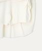 MAYOL M Embroidered Pleated Knit Skirt_Ivory