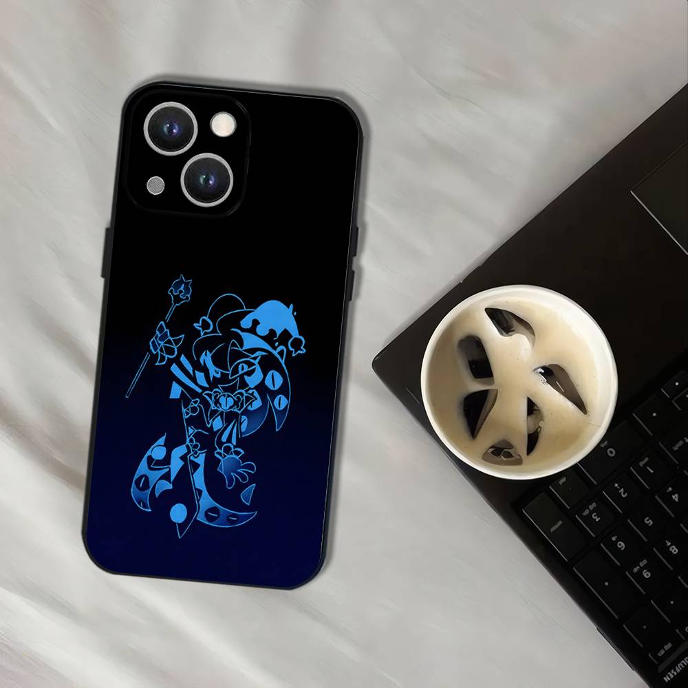 Game C-Cookie Run Kingdom For iPhone 17,16,15,14,13,12,11,Pro,XS,Max,XR,Plus,E,SE4,Mini Black Soft Cover Phone Case