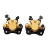 Left/Right Hydraulic Disc Front Brake Caliper Pump Motorcycle Brake for 50cc 70cc 90cc 110cc 125cc ATV Go Kart Buggy Quad Bike