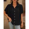 Travel New Women'S Retro Printed Shirt Casual Spring And Summer Breathable Cool Sexy Daily Date Short Sleeved T-Shirt Top