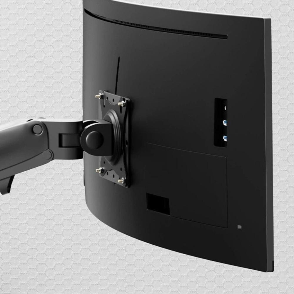 Metal Computer Display Rack Adjustable Hanging Bracket Height Increasing Plate For 13-27 Inches