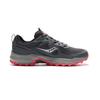 SAUCONY Excursion TR16 Kényelmes Ütéscsillapítás Visszapattanás Alacsony Szárú Terepfutócipő Női sneaker Szürke Piros S10744-40