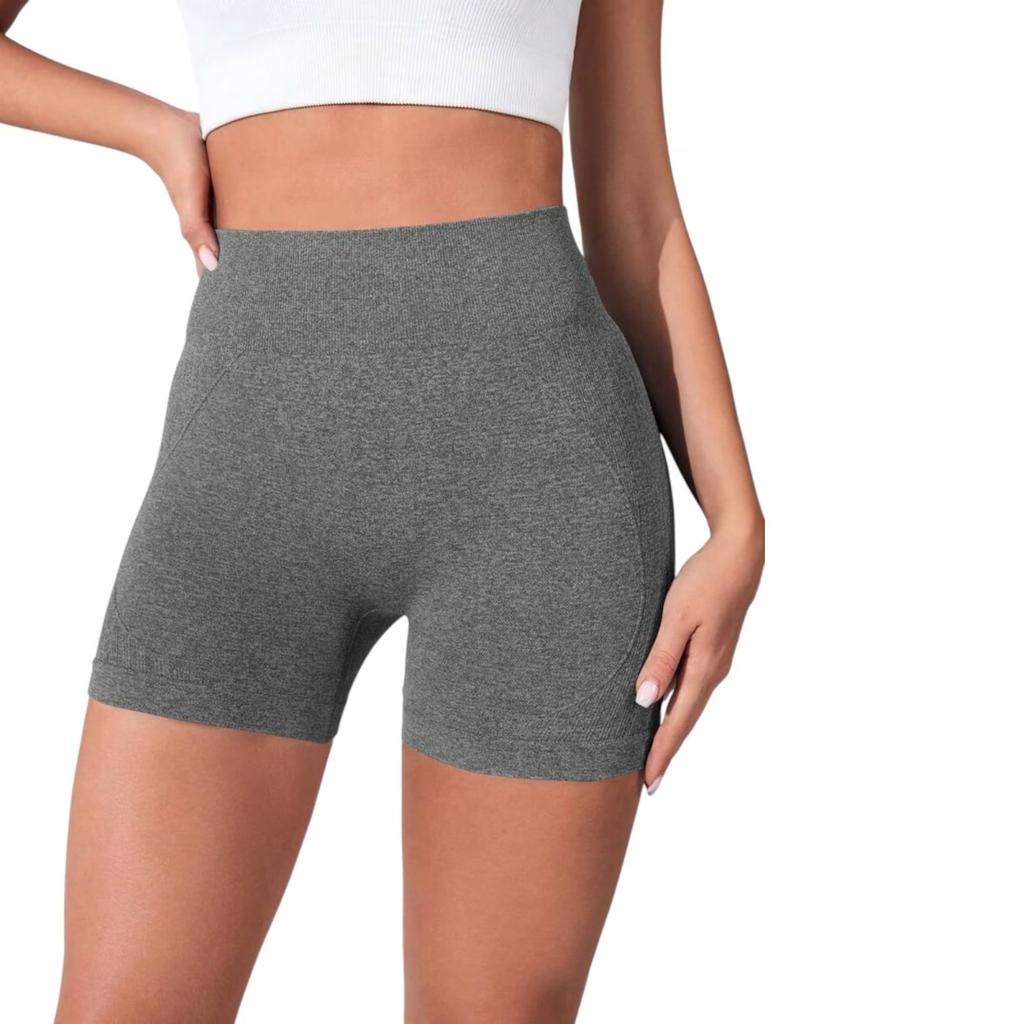 Colanti Scurti Push Up High Waist - Shaping, Breathable, Women, One Size, Black