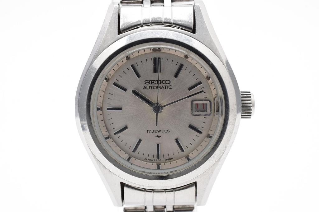 Used SEIKO Ladies' Automatic WatchWatches Stainless Steel Women SilverDial